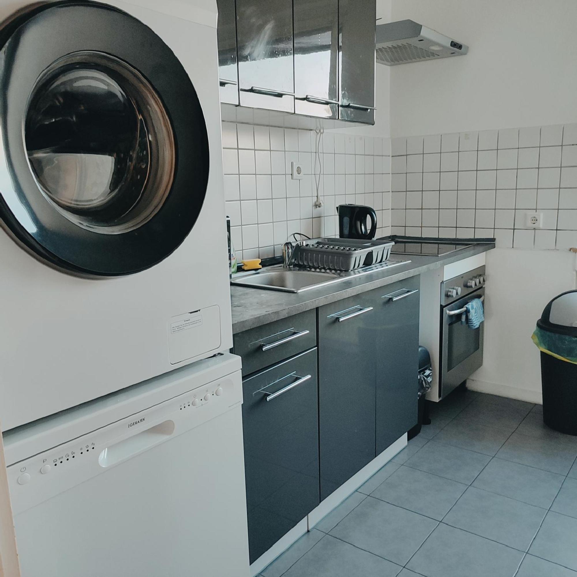 Monteur-Ferien-Messewohnung Mettmann 6 Personen 2 Og Exterior foto